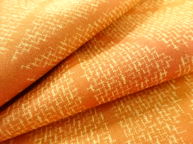  麻の葉模様小紋着物